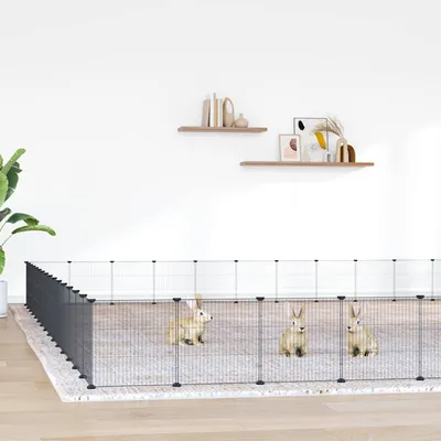 vidaXL cage pour animaux de compagnie Acier vidaXL cage pour animaux de compagnie Acier