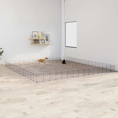 vidaXL cage pour animaux de compagnie Acier