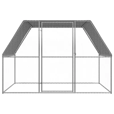 vidaXL cage à poulets Acier