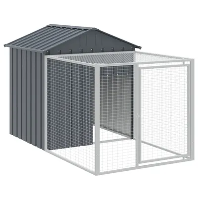 vidaXL cage à poules Acier