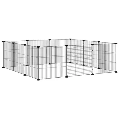 vidaXL cage pour animaux de compagnie Acier