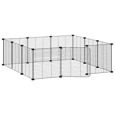 vidaXL cage pour animaux de compagnie Acier