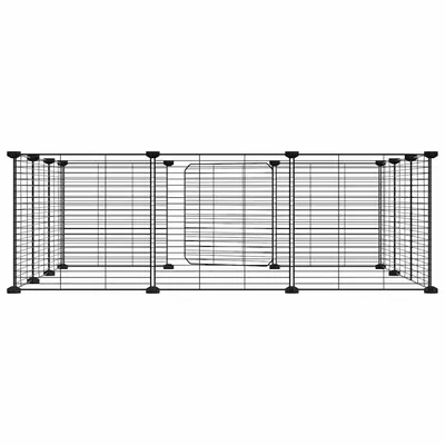 vidaXL cage pour animaux de compagnie Acier