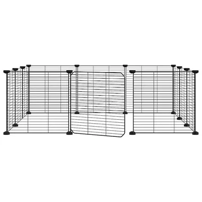 vidaXL cage pour animaux de compagnie Acier