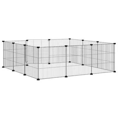 vidaXL cage pour animaux de compagnie Acier