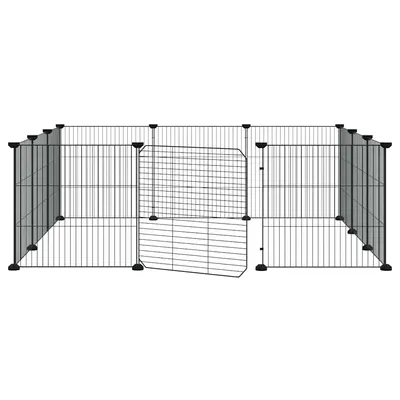vidaXL cage pour animaux de compagnie Acier vidaXL cage pour animaux de compagnie Acier