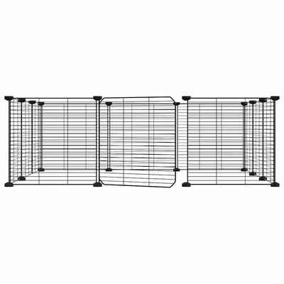 vidaXL cage pour animaux de compagnie Acier