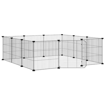 vidaXL cage pour animaux de compagnie Acier