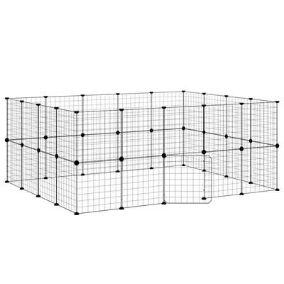 vidaXL cage pour animaux de compagnie Acier vidaXL cage pour animaux de compagnie Acier