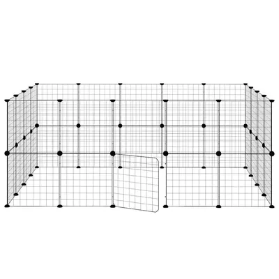 vidaXL cage pour animaux de compagnie Acier