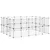 vidaXL cage pour animaux de compagnie Acier vidaXL cage pour animaux de compagnie Acier