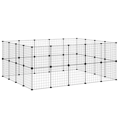 vidaXL cage pour animaux de compagnie Acier vidaXL cage pour animaux de compagnie Acier
