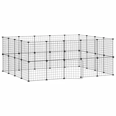 vidaXL cage pour animaux de compagnie Acier vidaXL cage pour animaux de compagnie Acier