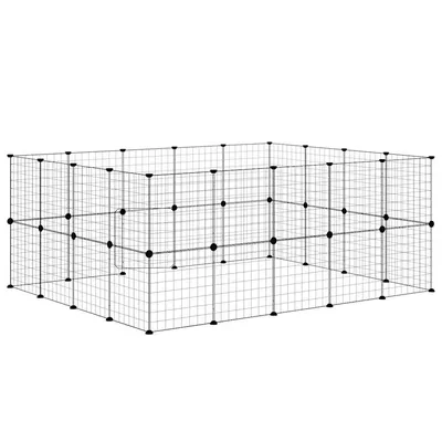 vidaXL cage pour animaux de compagnie Acier