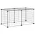 vidaXL cage pour animaux de compagnie Acier