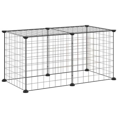 vidaXL cage pour animaux de compagnie Acier