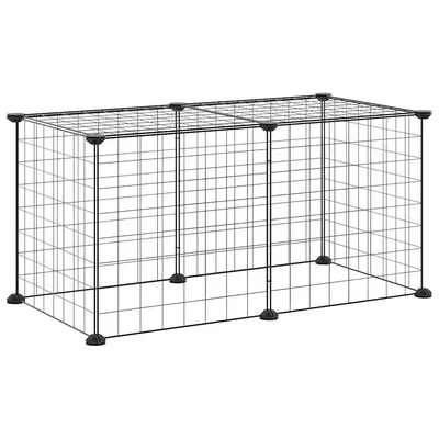vidaXL cage pour animaux de compagnie Acier vidaXL cage pour animaux de compagnie Acier