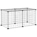 vidaXL cage pour animaux de compagnie Acier