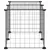 vidaXL cage pour animaux de compagnie Acier