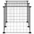 vidaXL cage pour animaux de compagnie Acier vidaXL cage pour animaux de compagnie Acier