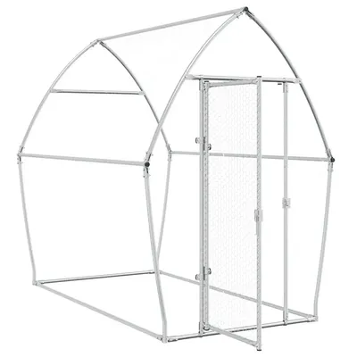 vidaXL cage à poules Acier