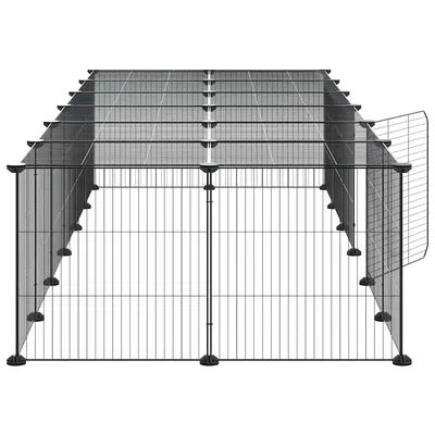 vidaXL cage pour animaux de compagnie Acier vidaXL cage pour animaux de compagnie Acier