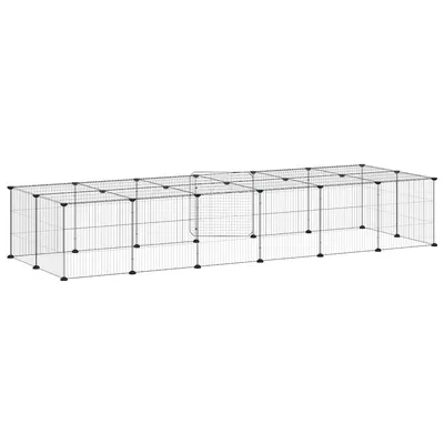 vidaXL cage pour animaux de compagnie Acier