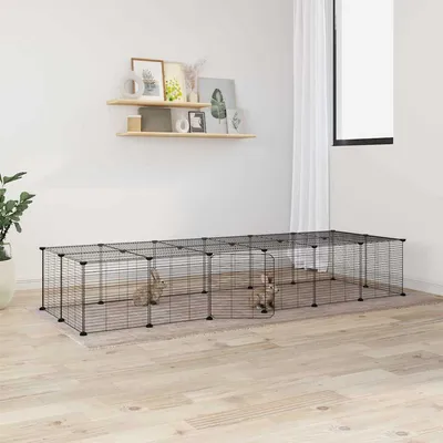 vidaXL cage pour animaux de compagnie Acier