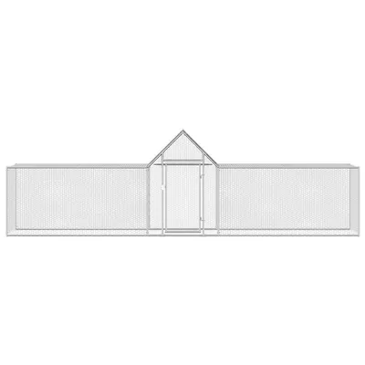 vidaXL poulailler Acier