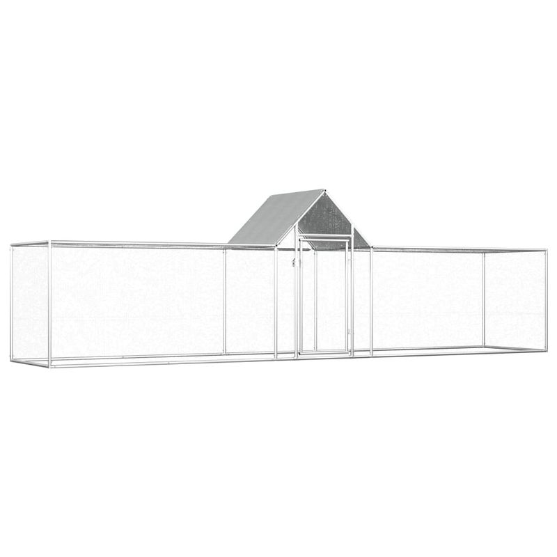 vidaXL poulailler Acier