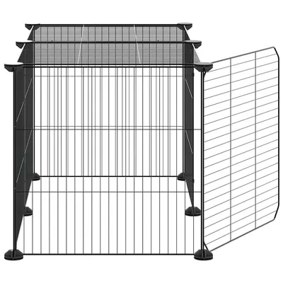 vidaXL cage pour animaux de compagnie Acier vidaXL cage pour animaux de compagnie Acier