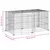 vidaXL cage pour animaux de compagnie Acier