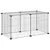 vidaXL cage pour animaux de compagnie Acier