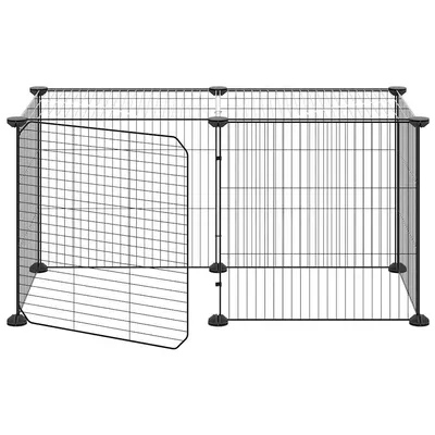 vidaXL cage pour animaux de compagnie Acier