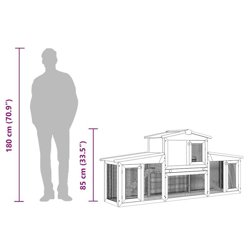 vidaXL clapier