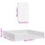 vidaXL enclos pour animaux Fer