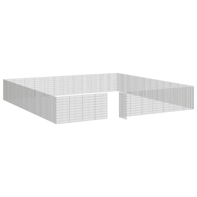 vidaXL enclos pour animaux Fer