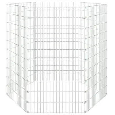 vidaXL enclos pour animaux Fer