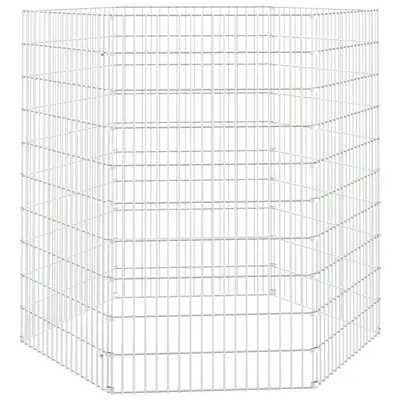 vidaXL enclos pour animaux Fer