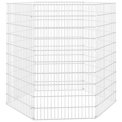 vidaXL enclos pour animaux Fer