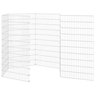 vidaXL enclos pour animaux Fer vidaXL enclos pour animaux Fer
