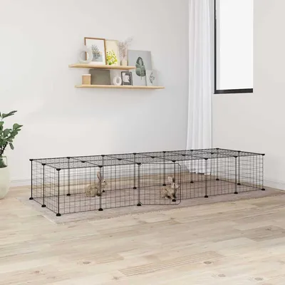 vidaXL cage pour animaux de compagnie Acier