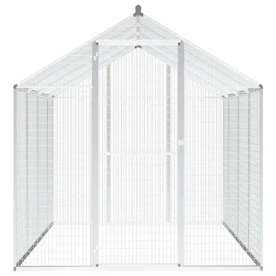 vidaXL volière Aluminium