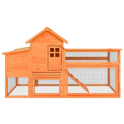 vidaXL poulailler Bois de pin