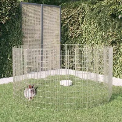 vidaXL enclos pour animaux Fer vidaXL enclos pour animaux Fer