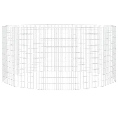 vidaXL enclos pour animaux Fer