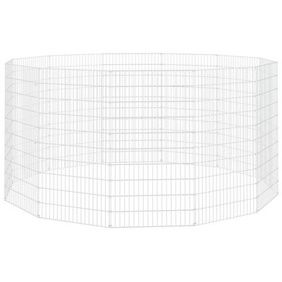 vidaXL enclos pour animaux Fer