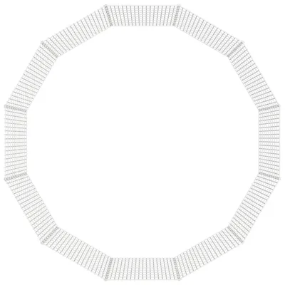 vidaXL enclos pour animaux Fer