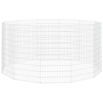 vidaXL enclos pour animaux Fer