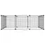 vidaXL cage pour animaux de compagnie Acier